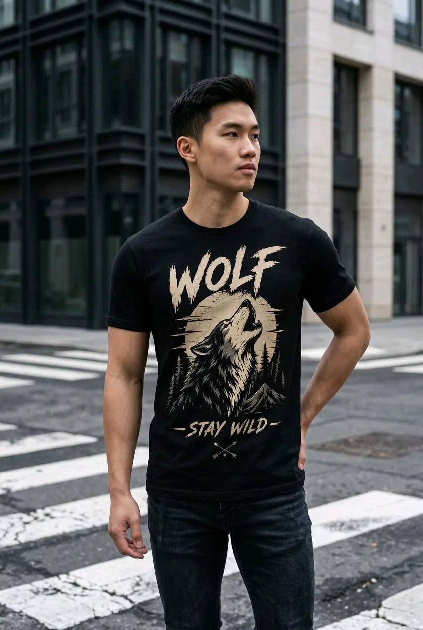 Stay Wild T-Shirt TeeStation