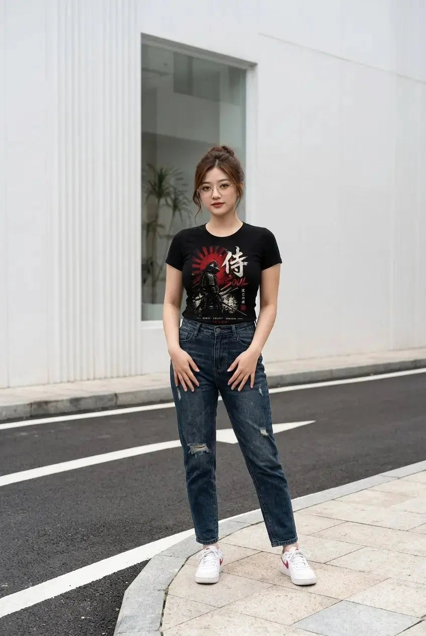 Japanese Samurai Soul T-Shirt TeeStation