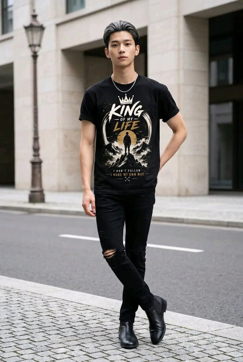 King of My Life T-Shirt TeeStation