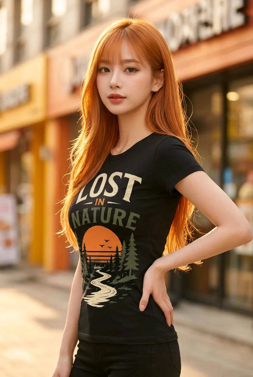 Lost in Nature T-Shirt TeeStation