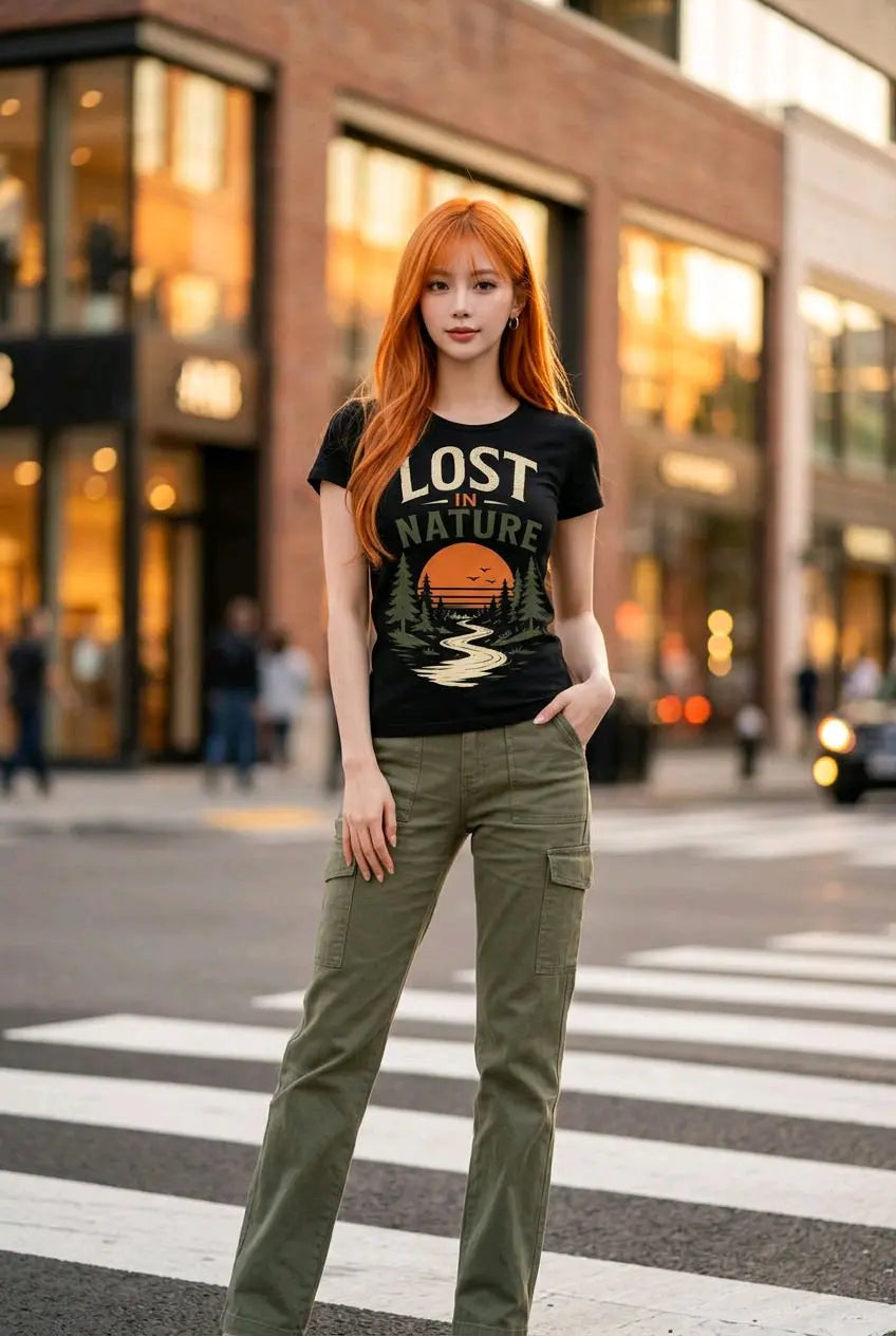 Lost in Nature T-Shirt TeeStation