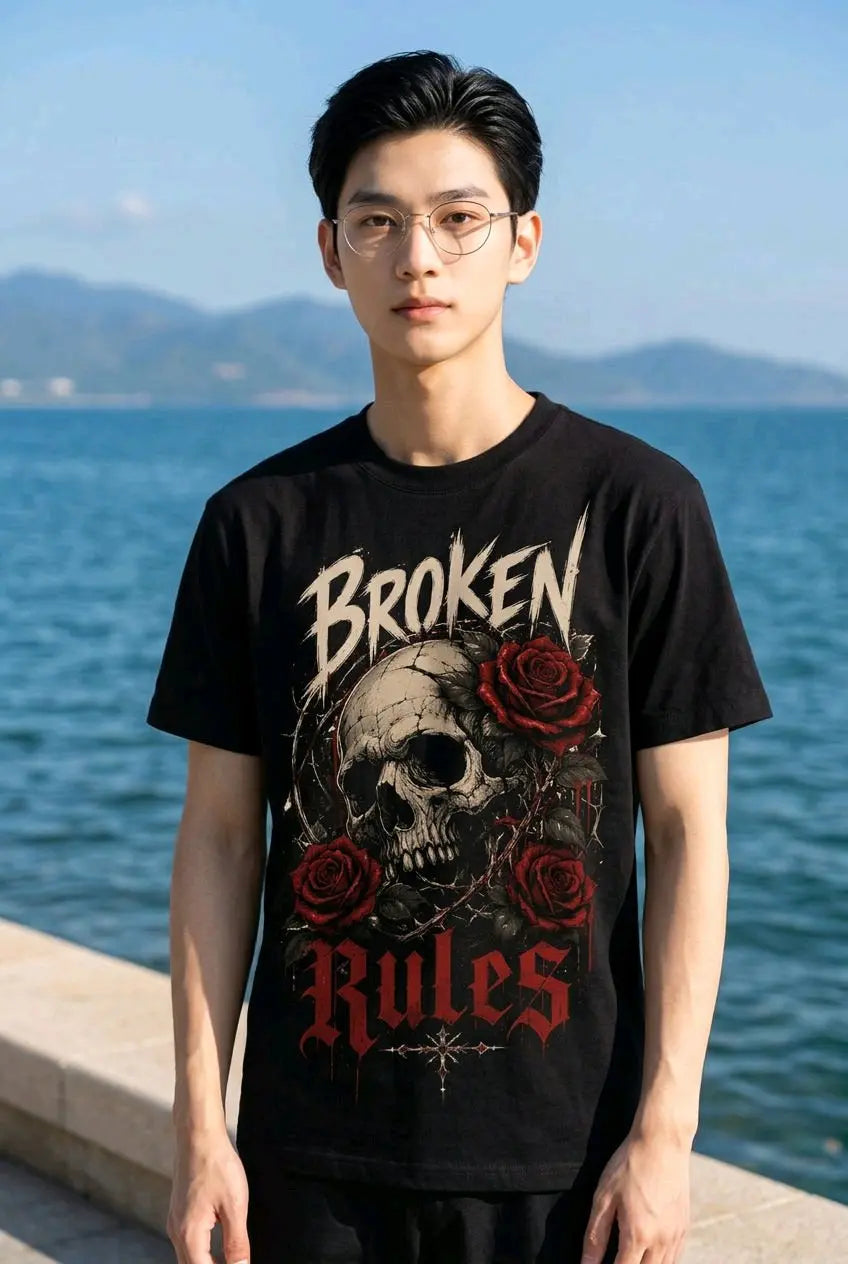 Broken Rules T-Shirt TeeStation