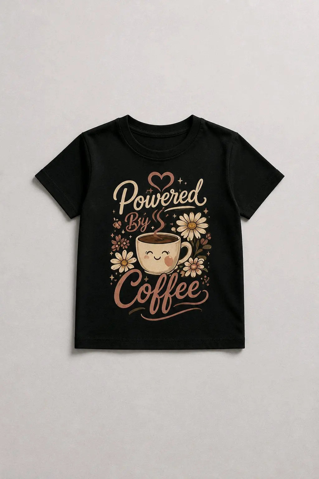 Powered by Coffee T-Shirt TeeStation