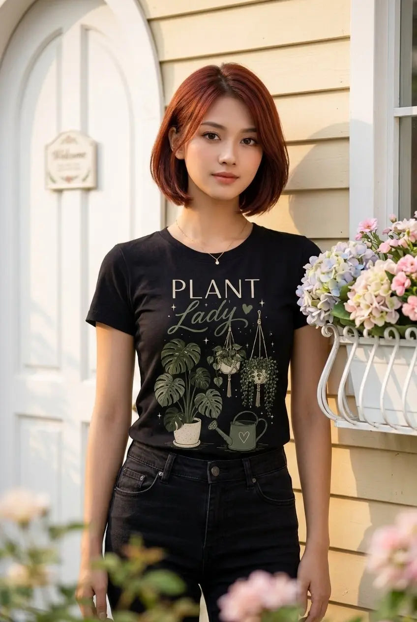 Plant Lady T-Shirt TeeStation