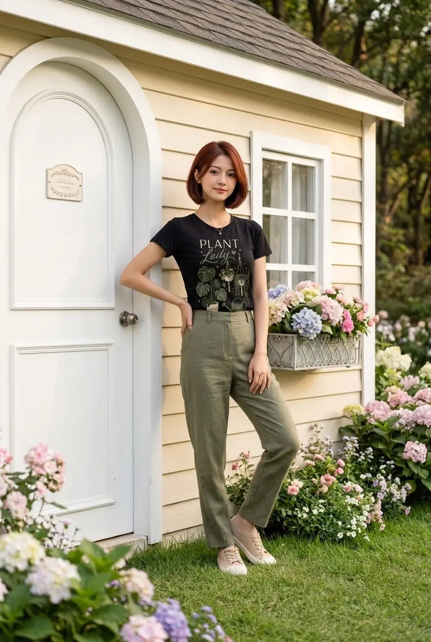 Plant Lady T-Shirt TeeStation