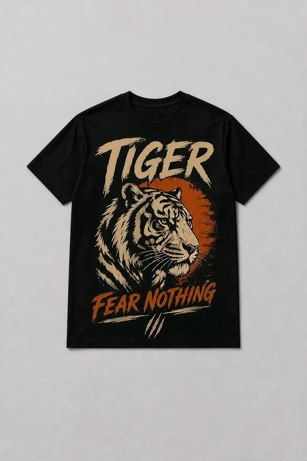 Tiger Fear Nothing T-Shirt TeeStation