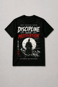 Discipline Over Motivation T-Shirt TeeStation