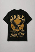 Eagle Born to Fly T-Shirt TeeStation