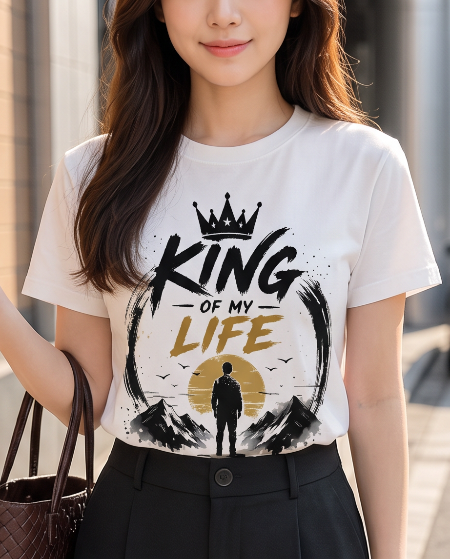 King of My Life T-Shirt TeeStation