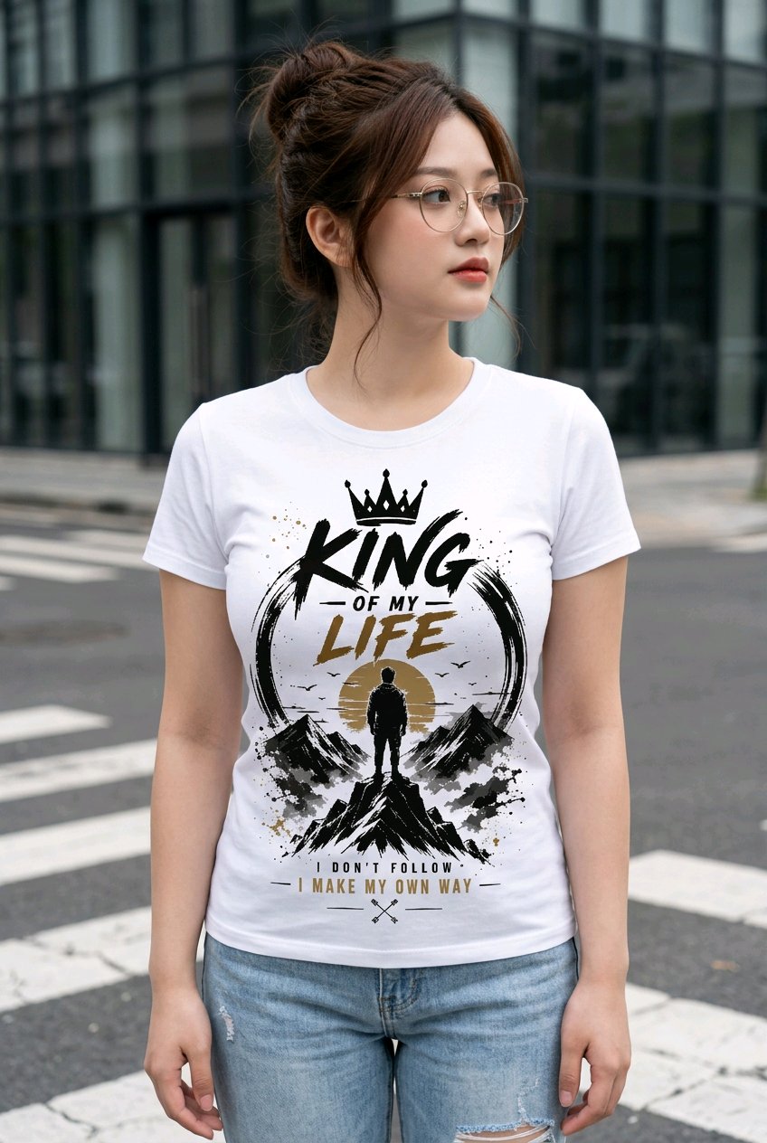 King of My Life T-Shirt TeeStation