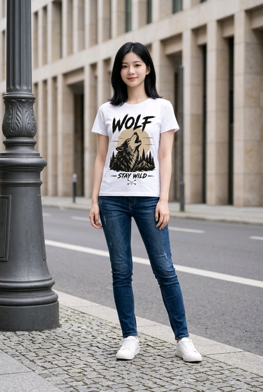 Stay Wild T-Shirt TeeStation