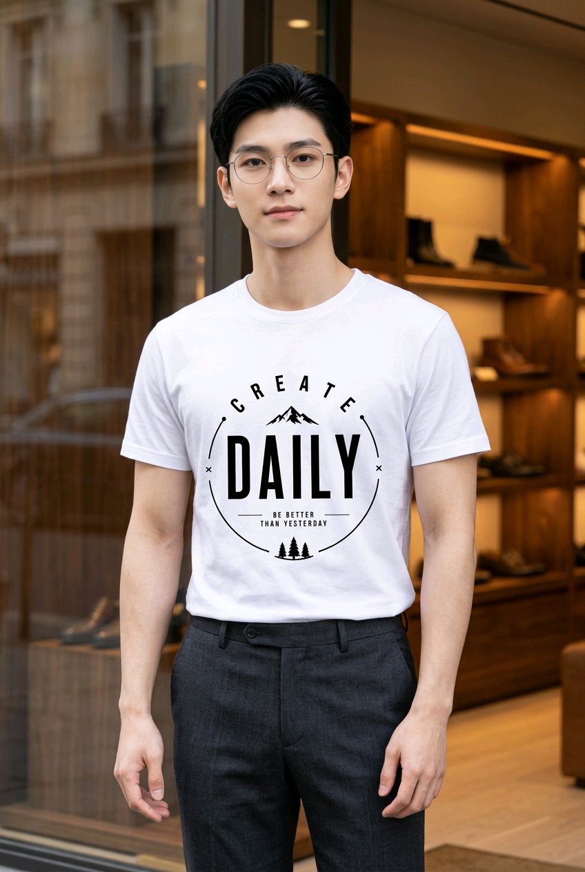 Create Daily T-Shirt TeeStation