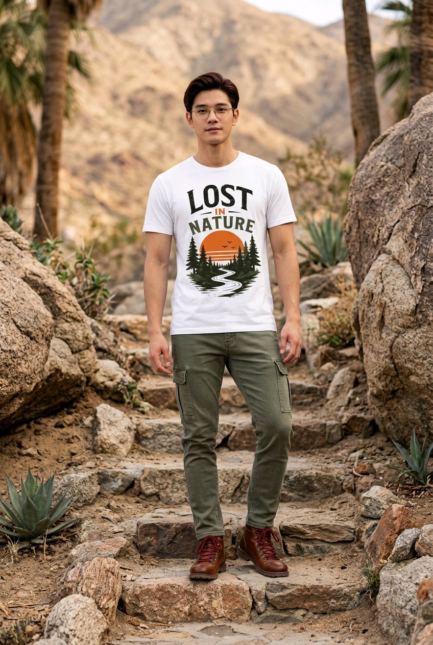 Lost in Nature T-Shirt TeeStation