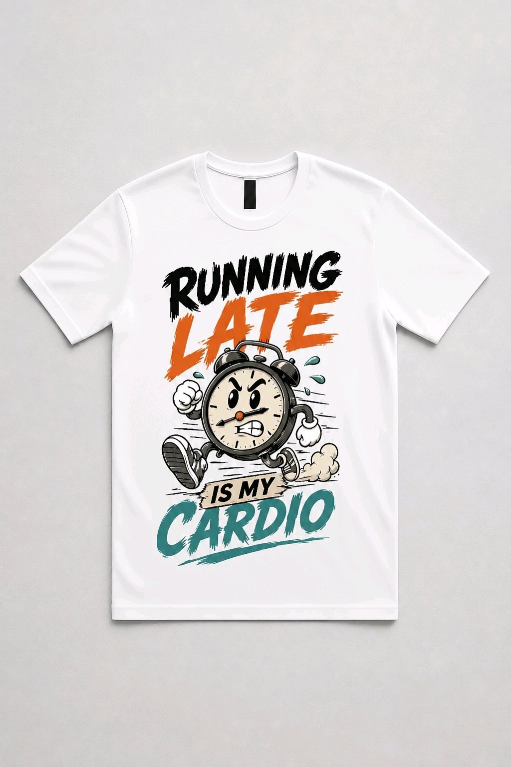 Running Late is My Cardio T-Shirt TeeStation