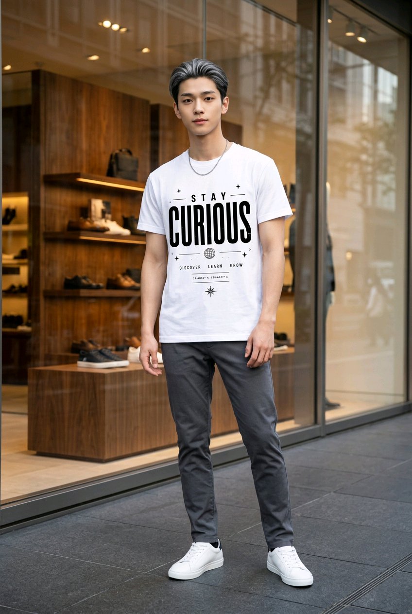 Stay Curious T-Shirt TeeStation