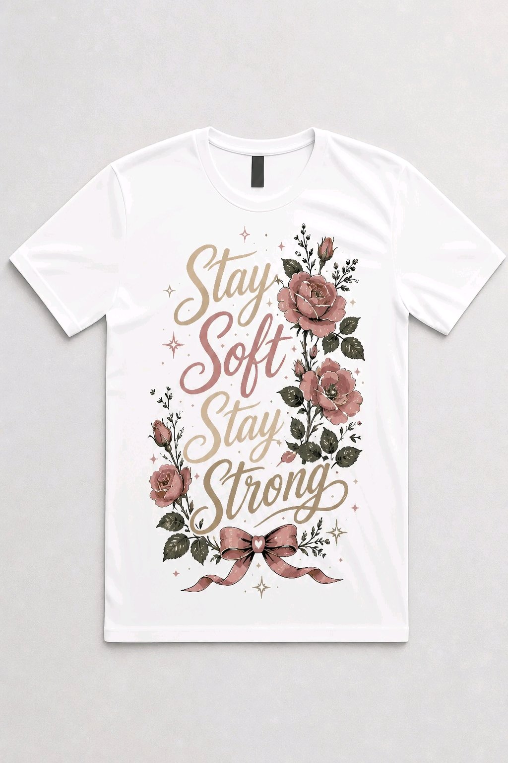 Stay Soft Stay Strong T-Shirt TeeStation