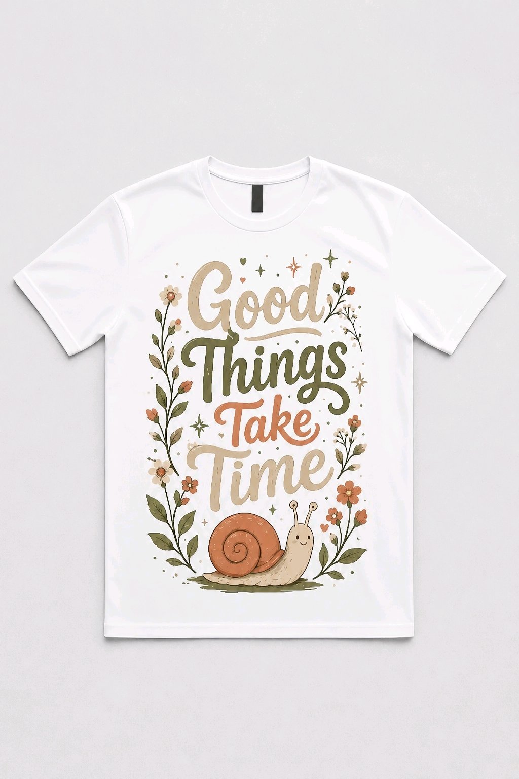 Good Things Take Time T-Shirt TeeStation
