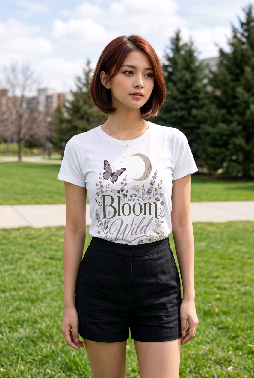 Bloom Wild T-Shirt TeeStation