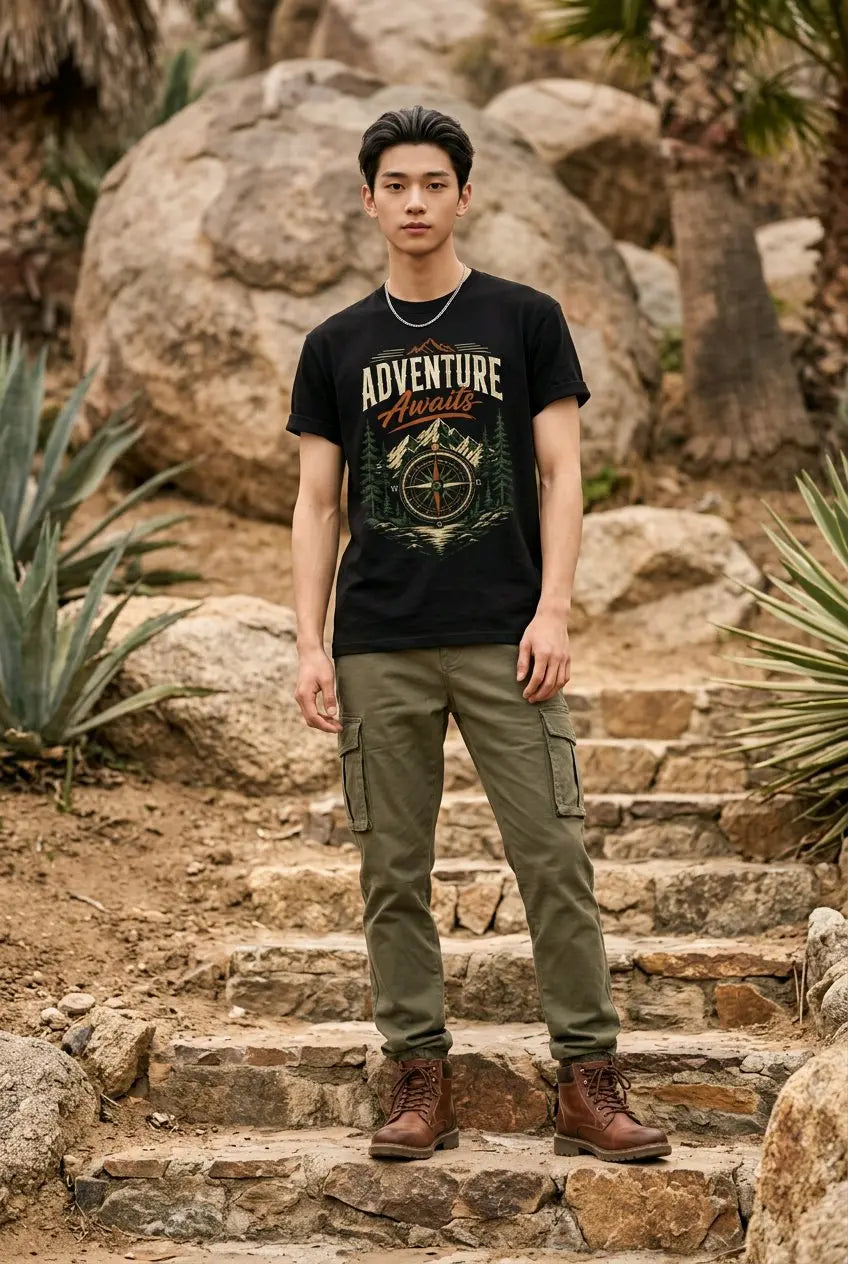 Adventure Graphic T Shirt | Adventure Awaits v2 T-Shirt