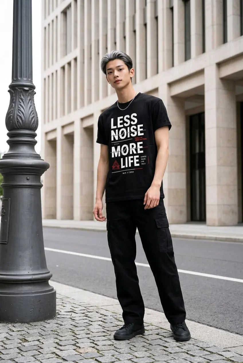 Less Noise More Life T-Shirt V2