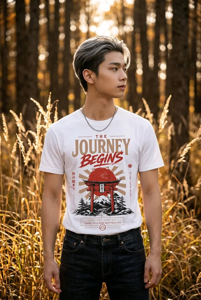 The Journey Begin Graphic Journey T-Shirt