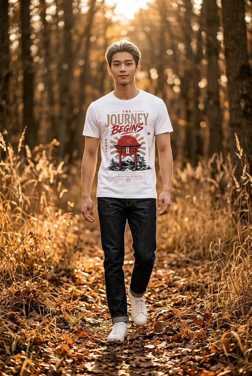 The Journey Begin Graphic Journey T-Shirt