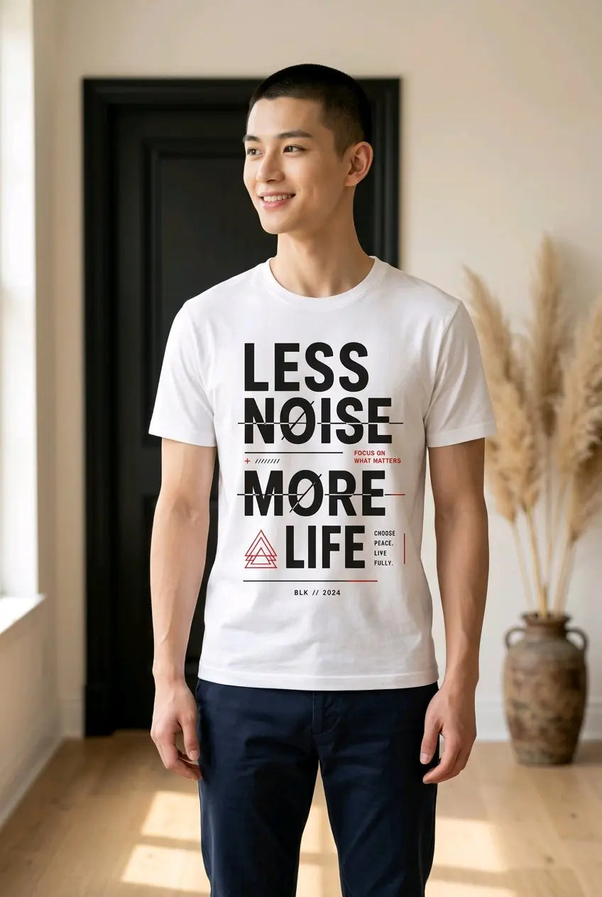 Less Noise More Life T-Shirt V2