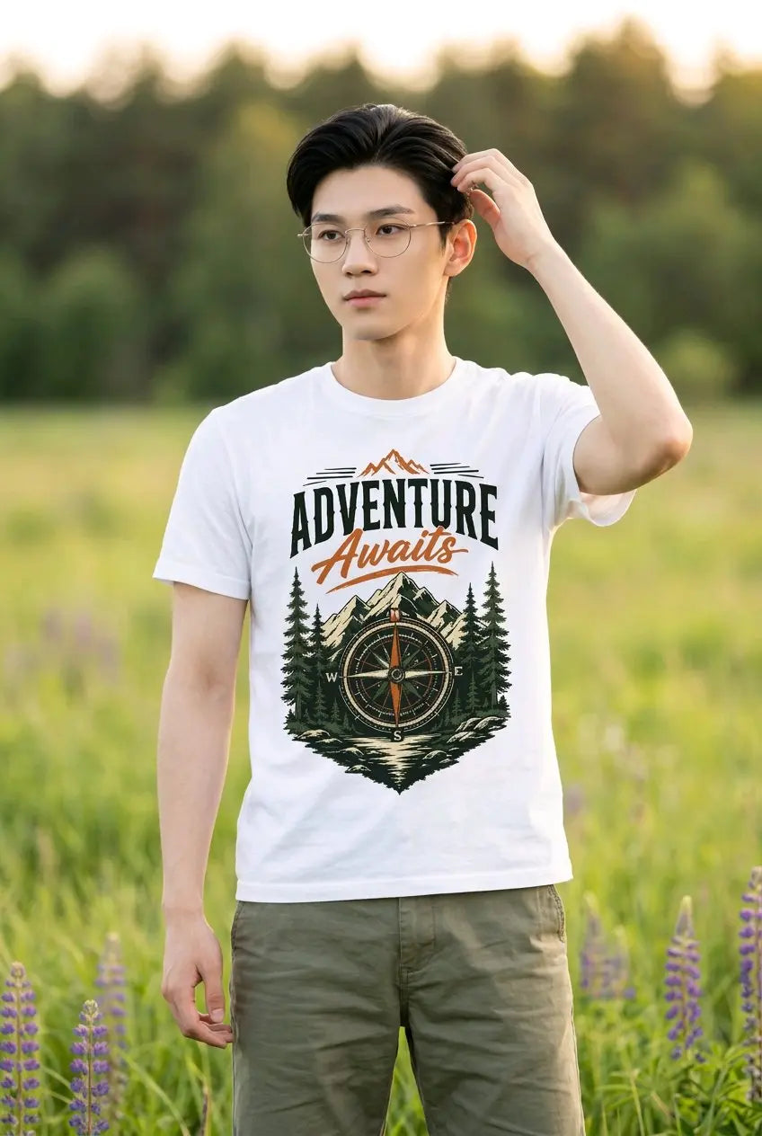 Adventure Graphic T Shirt | Adventure Awaits v2 T-Shirt