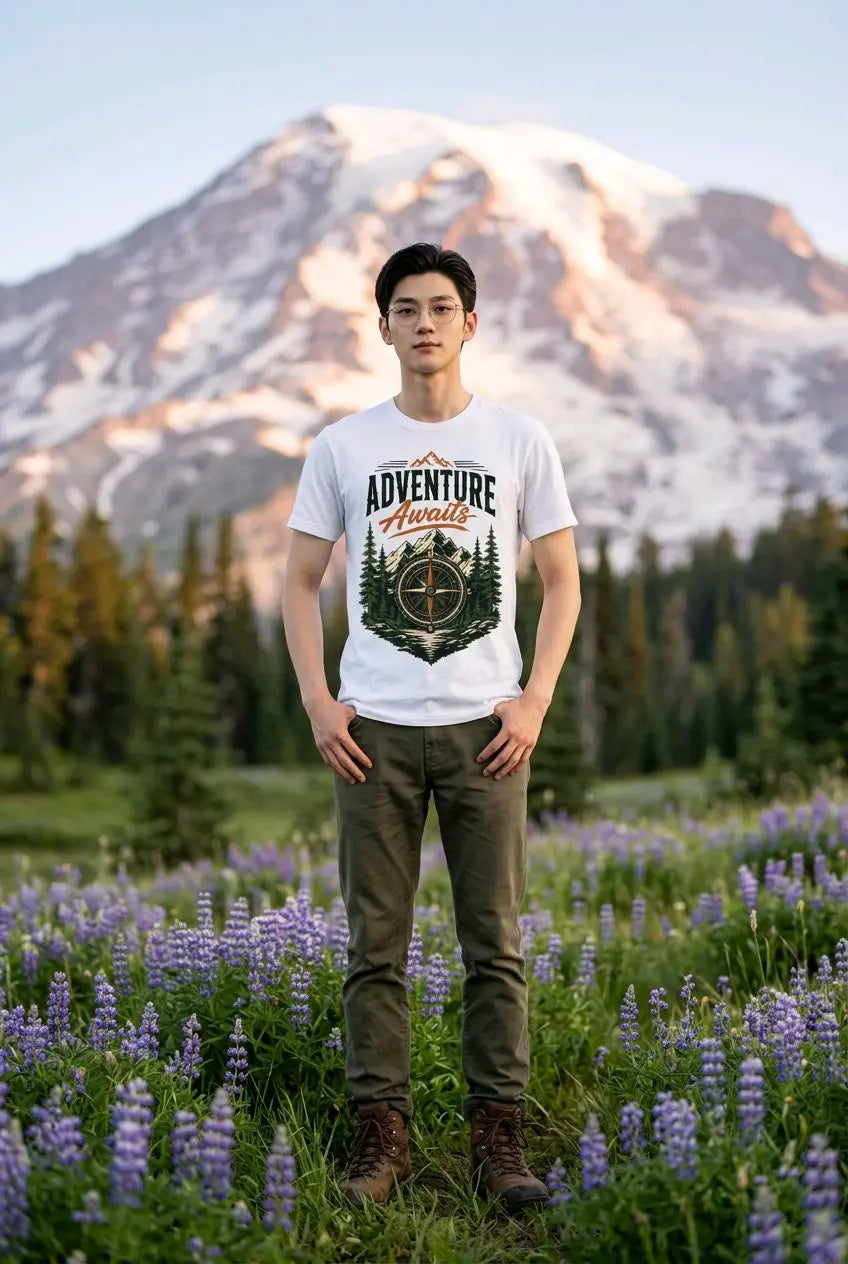 Adventure Graphic T Shirt | Adventure Awaits v2 T-Shirt