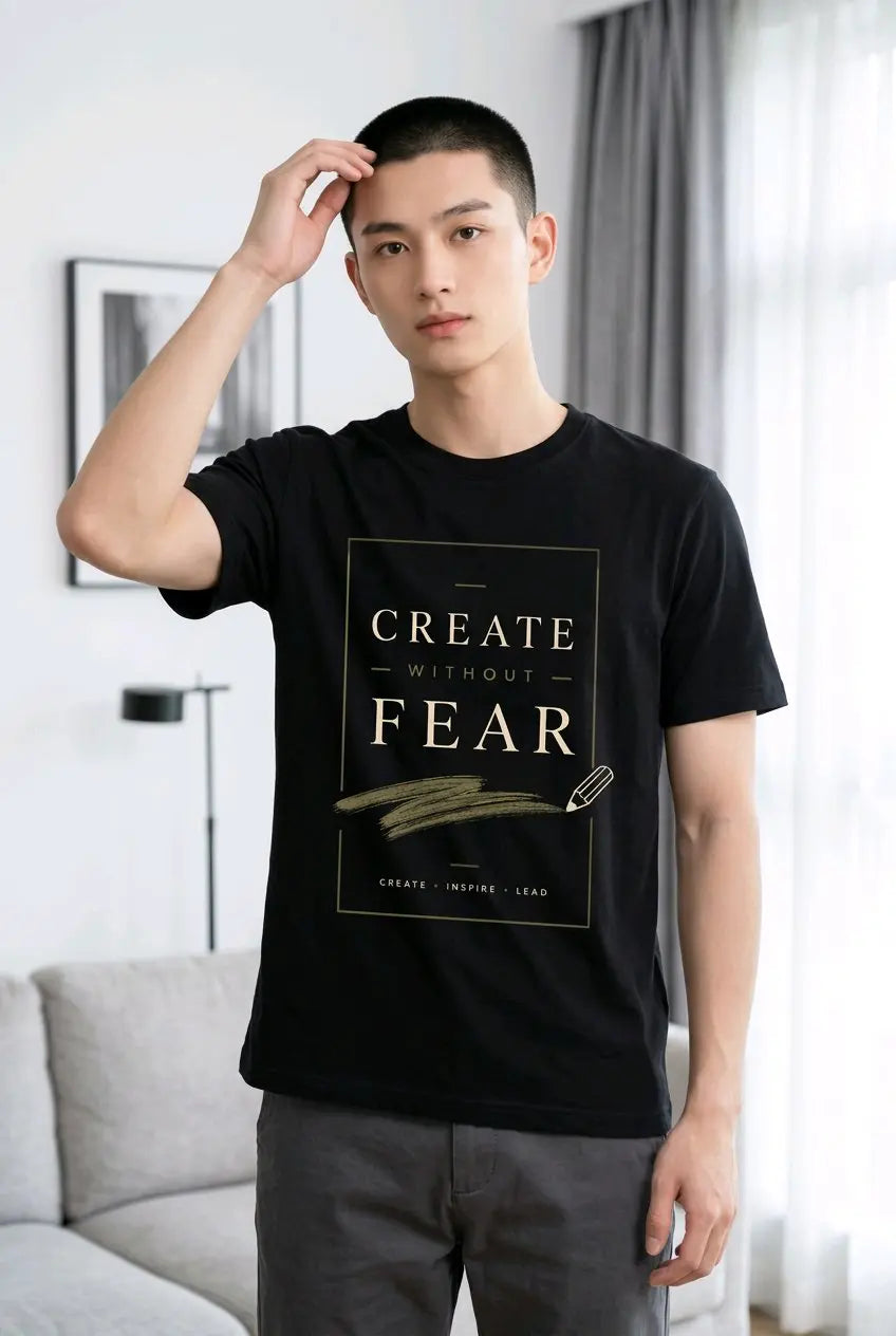 Create without Fear Fearless Graphic T-Shirt