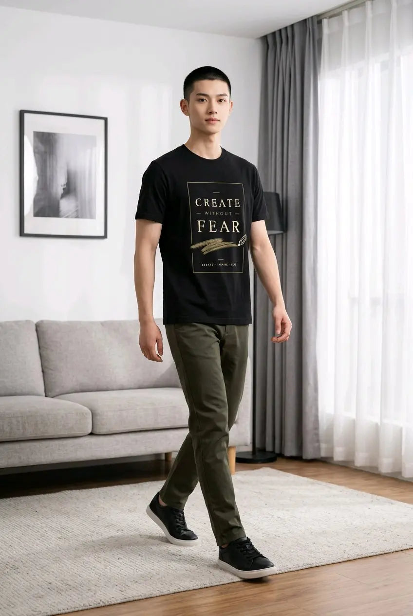 Create without Fear Fearless Graphic T-Shirt